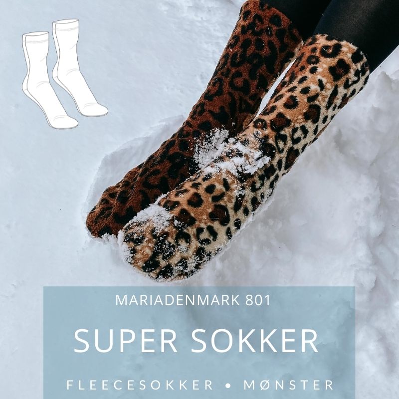 Uhøfligt Wardian sag Indica 801 Super Fleece Sokker - MariaDenmark - Syning for alle