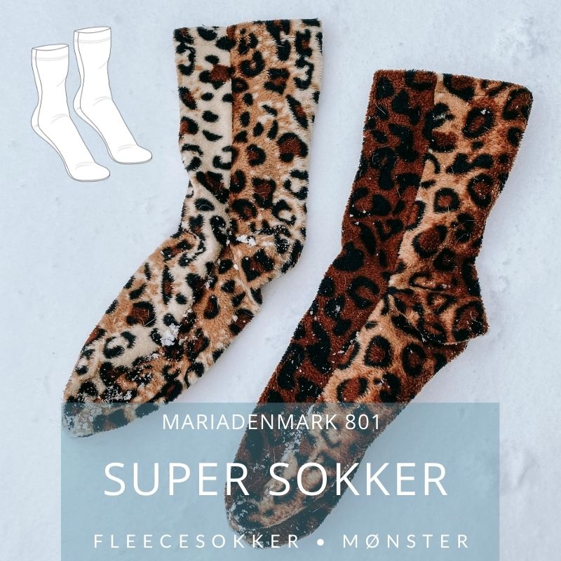 sommer sikkerhedsstillelse Hende selv 801 Super Fleece Sokker - MariaDenmark - Syning for alle