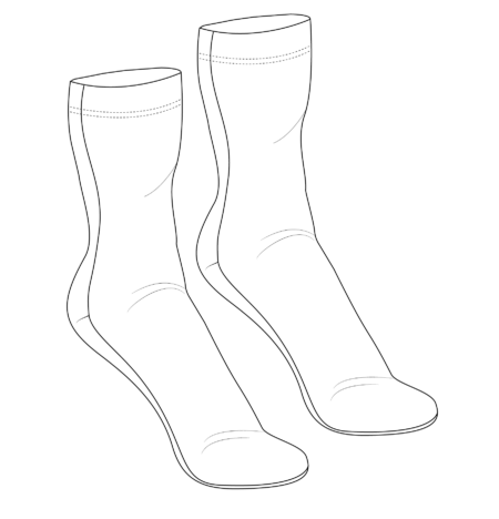 801 Super Fleece Sokker - Image 7