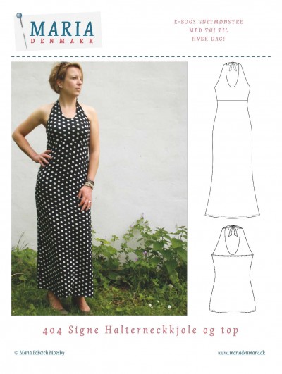 MariaDenmark Signe halterneck kjole og top