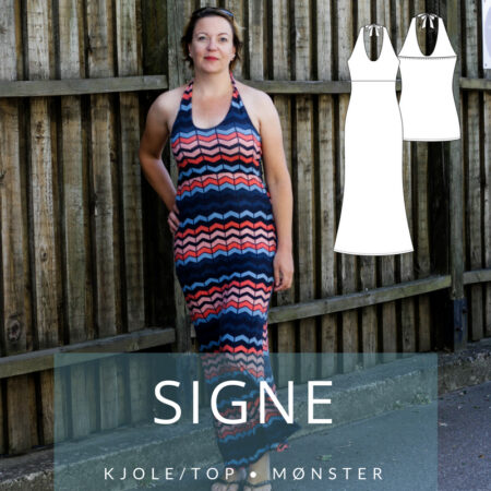 404 Signe Halterneck Kjole og Top
