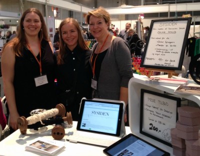 Ida fra Klar Parat Sy på Sysidens stand