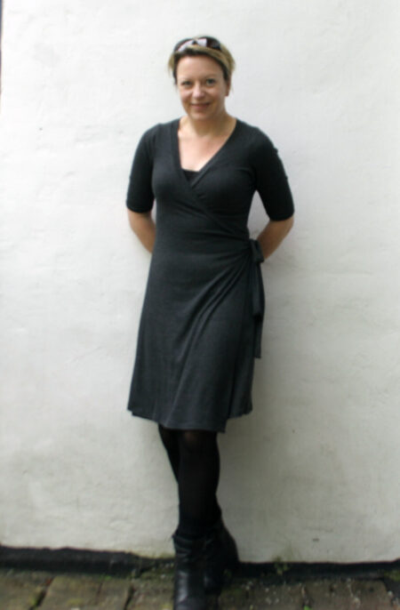 405 Rachel Slå-om Kjole symønster - Image 4