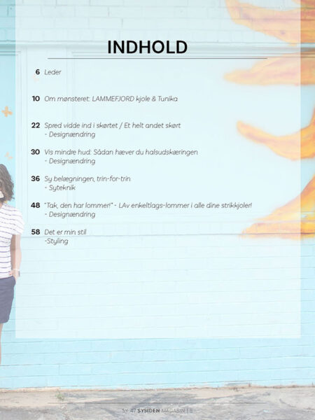 Sysiden 47 - Lammefjord kjole Symønster & Magasin - Image 7