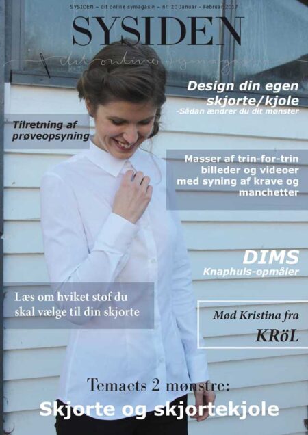 Sysiden 20 Klassisk Skjorte & Skjortekjole - Symønster & Magasin - Image 12